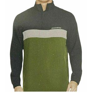 Skechers Men's 1/4 Zip Pullover Windbreaker Jacket NWT